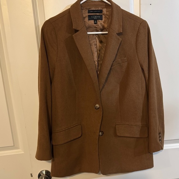 Talbots Women's Tan Blazer - Picture 1 of 6